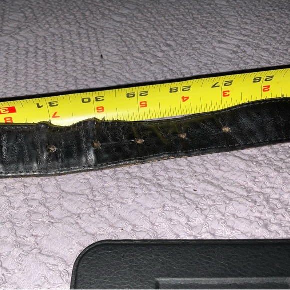 Black south Beach leather belt - Picture 7 of 7